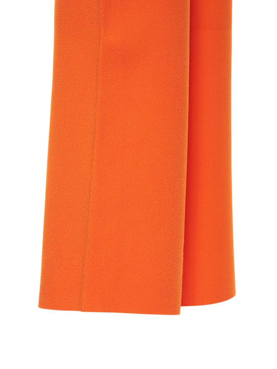 Dundas: Bel knit cutout flared pants