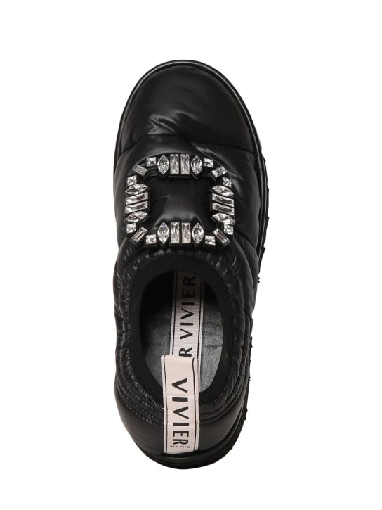 Roger Vivier: Baskets slip-on Viv Winter Puffy 10 mm