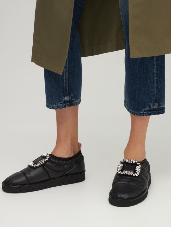 Roger Vivier: Baskets slip-on Viv Winter Puffy 10 mm