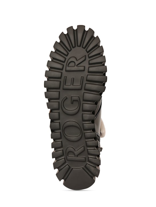 Roger Vivier: 35mm hohe Shearling-Stiefel „Viv Go-Thick“