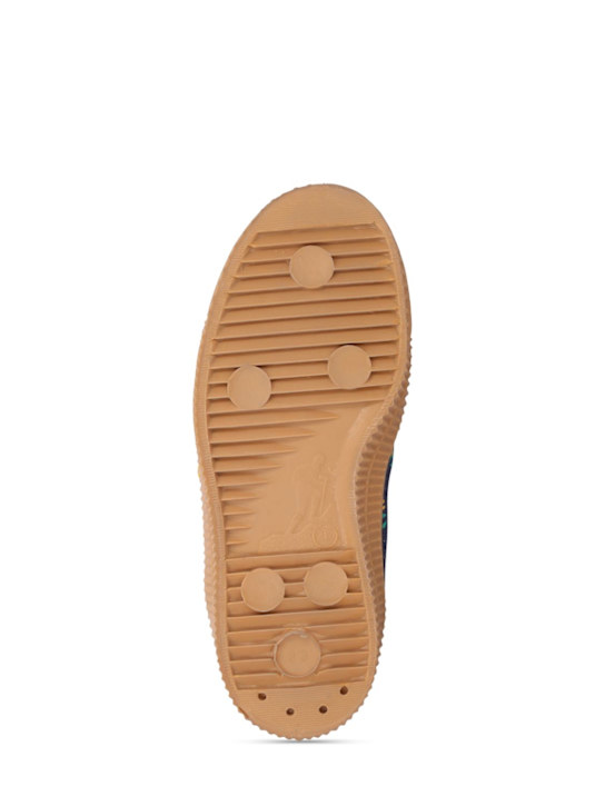 Bobo Choses: RIEMENSNEAKERS AUS BAUMWOLLE MIT LOGODRUCK