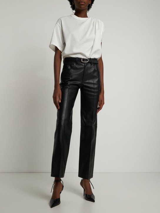 Alexander Wang - Lässige, gerade Hose in mittlerer Bundhöhe