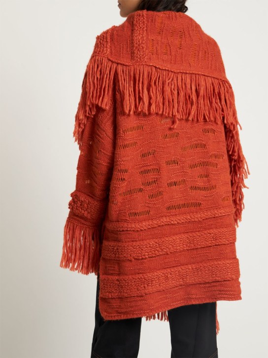 Stella McCartney: Abrigo de punto de alpaca