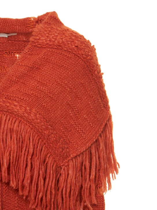 Stella McCartney: Abrigo de punto de alpaca