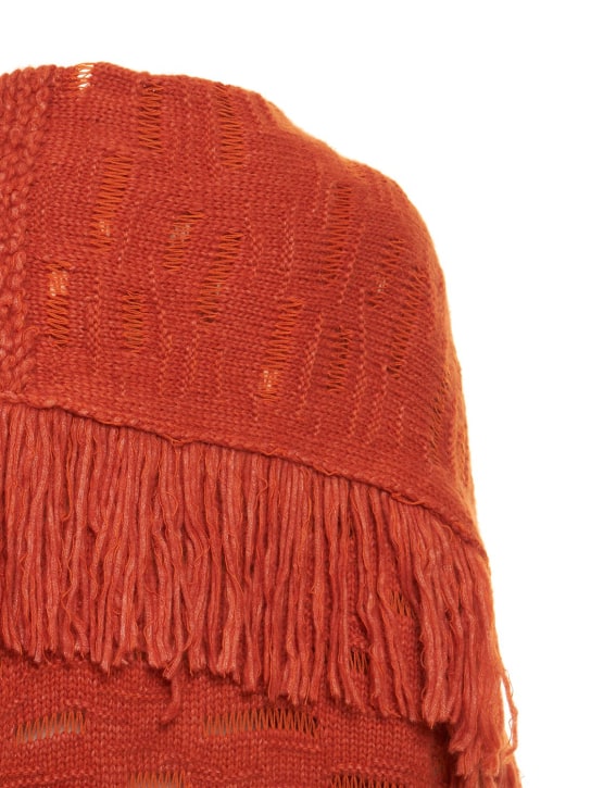 Stella McCartney: Abrigo de punto de alpaca