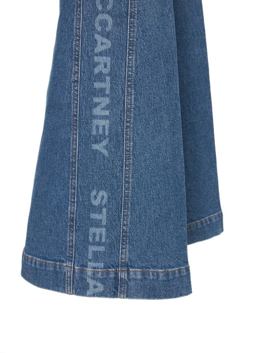 Stella McCartney: Jeans 70's in denim di cotone stretch
