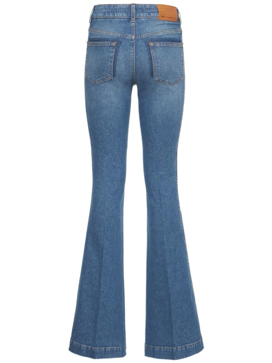 Stella McCartney: Jeans 70's in denim di cotone stretch