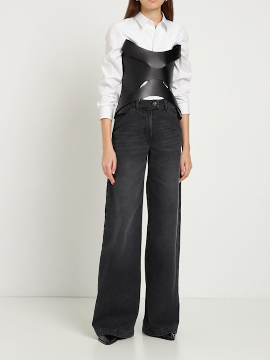 Dion Lee - Korsett aus Leder