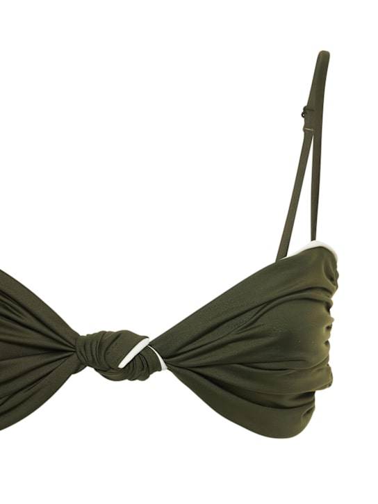 Johanna Ortiz: Top bikini Algae Marella in Lycra