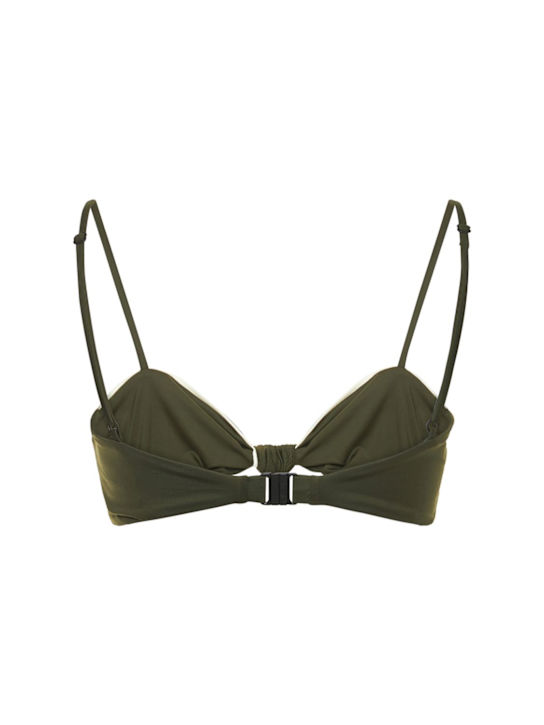 Johanna Ortiz: Top bikini Algae Marella in Lycra