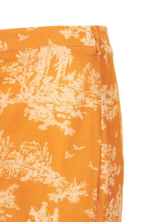 Miaou: MIDIKLEID AUS KREPP MIT DRUCK „PRESTON“