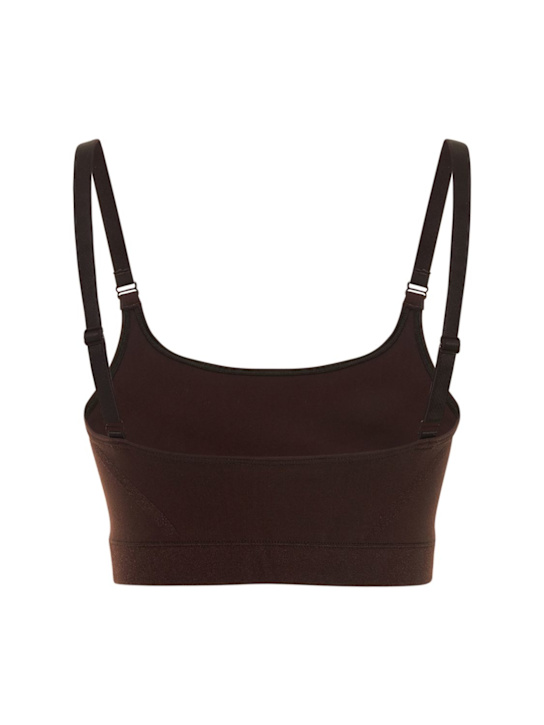 Dsquared2: Brassière bandeau en jersey technique