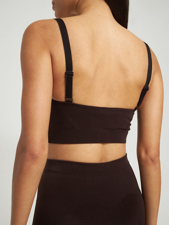 Dsquared2: Brassière bandeau en jersey technique