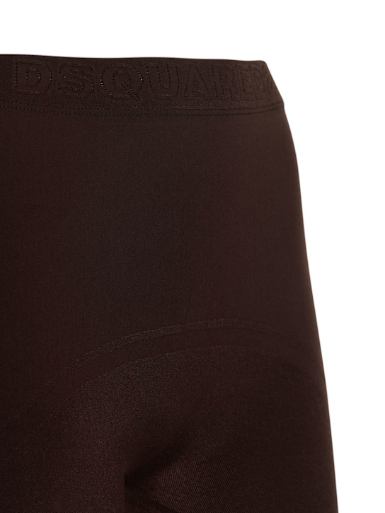 Dsquared2: FORMENDE RADLERHOSE AUS JERSEY