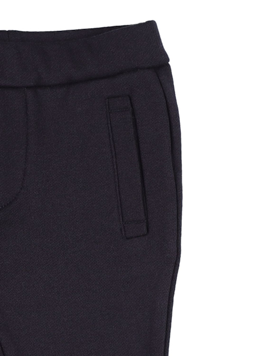 Emporio Armani - Pantalon en modal et coton à logo