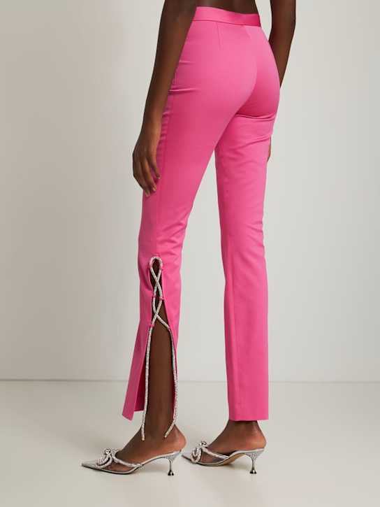 Giuseppe Di Morabito: Embellished viscose pants