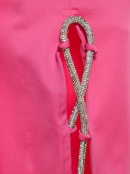 Giuseppe Di Morabito: Embellished viscose pants