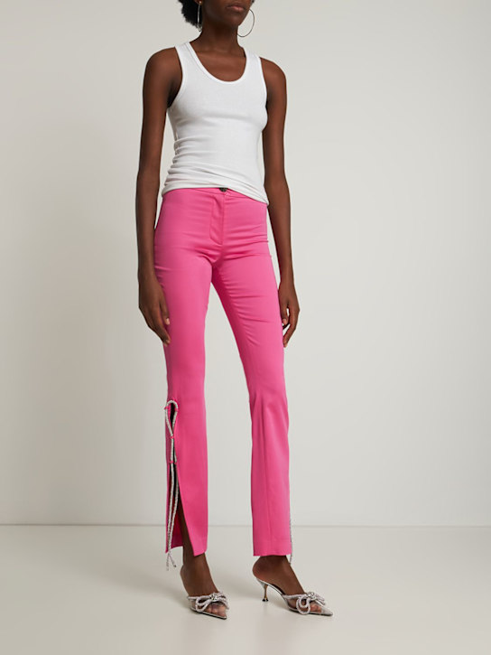 Giuseppe Di Morabito: Embellished viscose pants