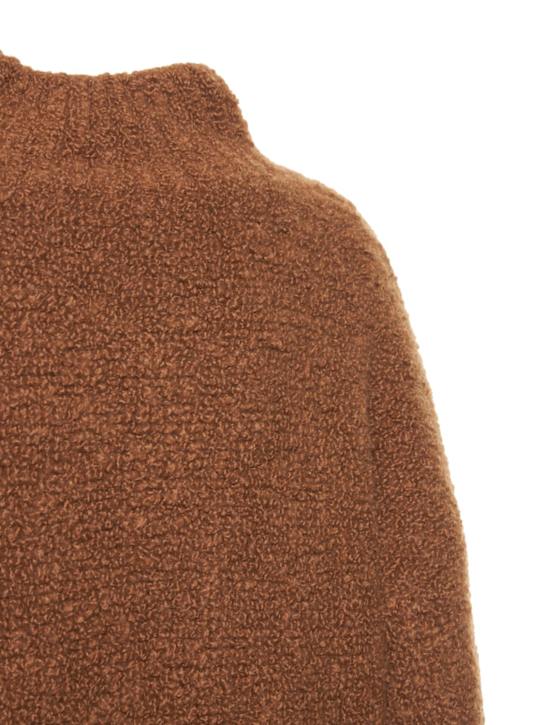 CASASOLA: Suéter de lana bouclé