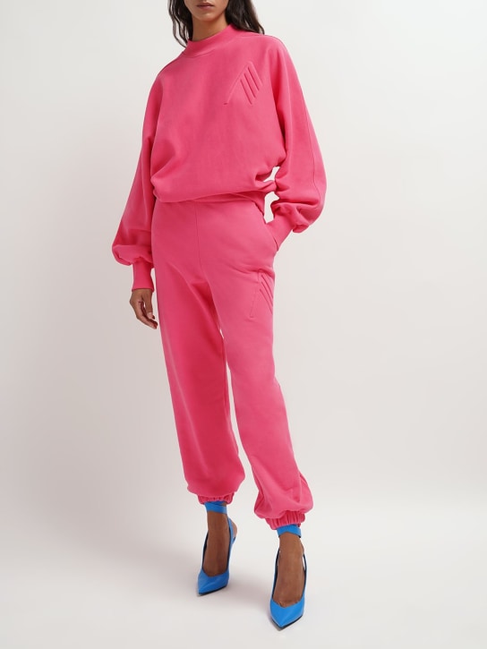 The Attico - Peggy logo jersey sweatpants