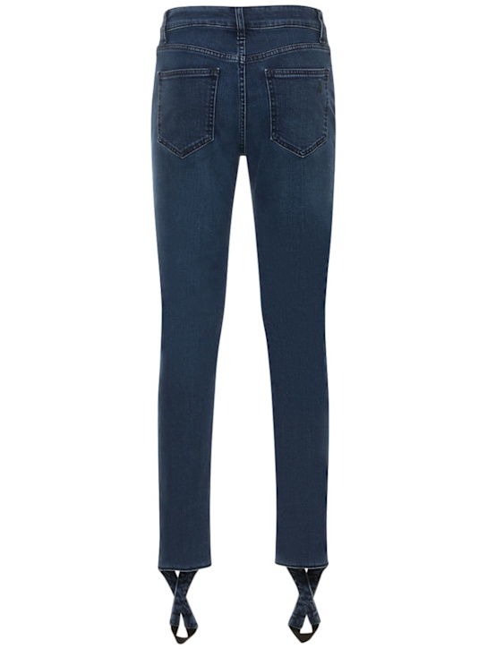The Attico: Dakota cross stirrup denim jeans
