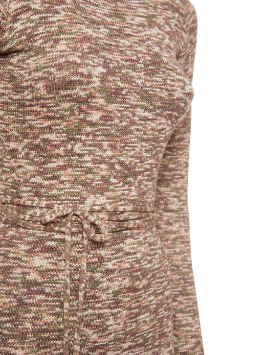 The Attico: MIDIKLEID AUS BAUMWOLLMISCHUNG „ISABEL“