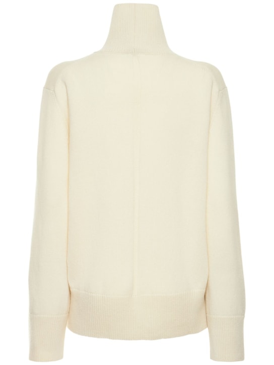 Annagreta: Pull-over col roulé en cachemire Luisa