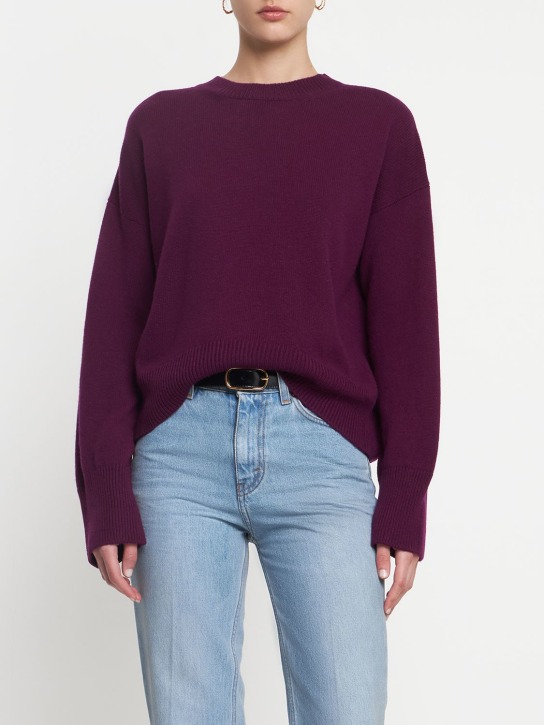 Annagreta - Eleonora cashmere crewneck sweater