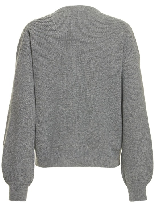 Annagreta: Suéter de cashmere de cuello redondo