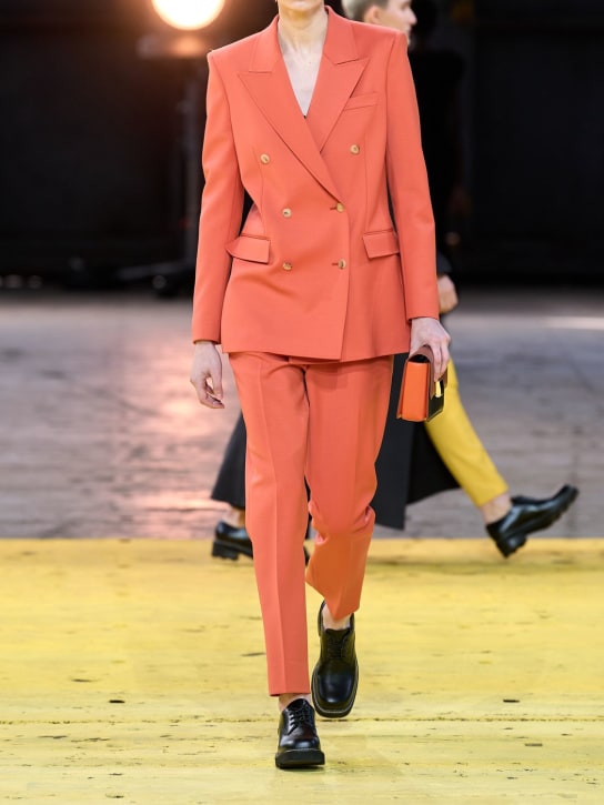 Gabriela Hearst: Pantalones acampanados Rhein de mezcla de lana