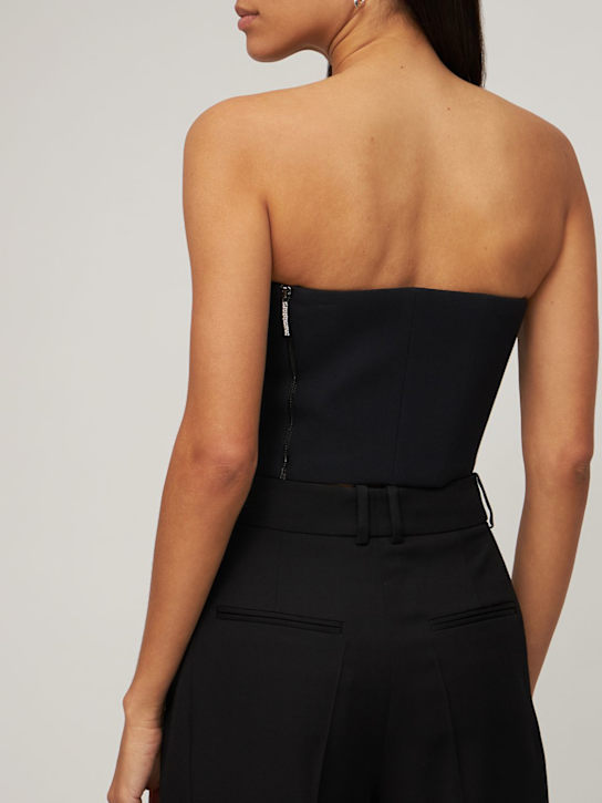 Nué: Top bistier Colette con decorazioni