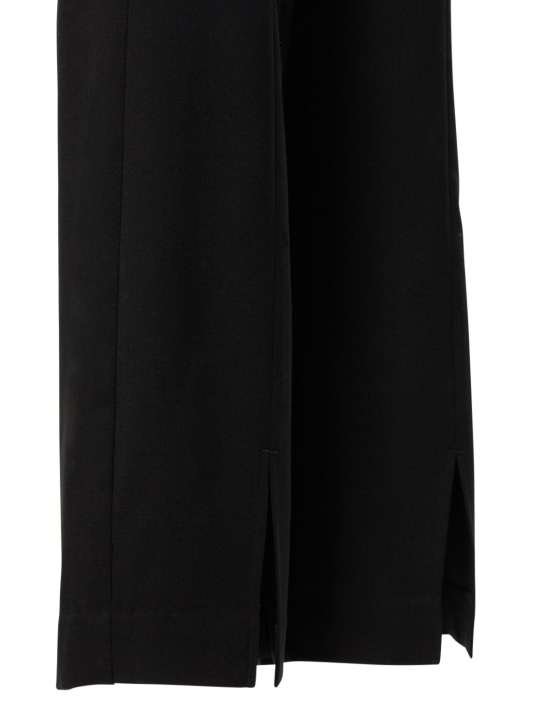 Designers Remix: Jolene slit suiting wool blend pants
