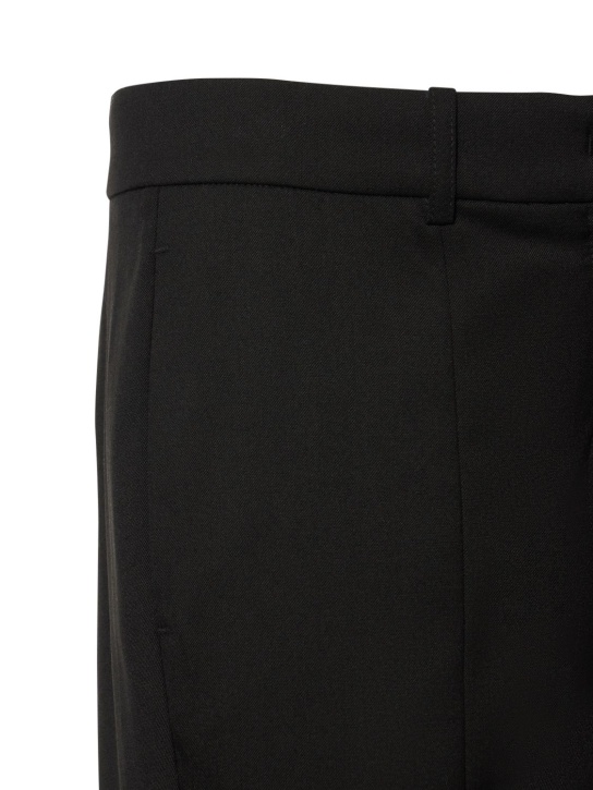 Designers Remix: Jolene slit suiting wool blend pants