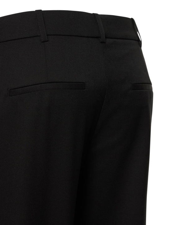 Designers Remix: Jolene slit suiting wool blend pants