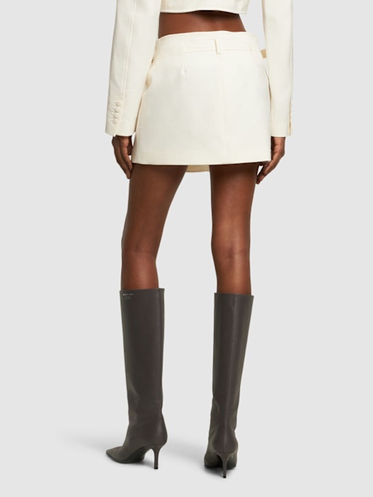 Dion Lee: MINIROCK AUS WOLLMISCHUNG