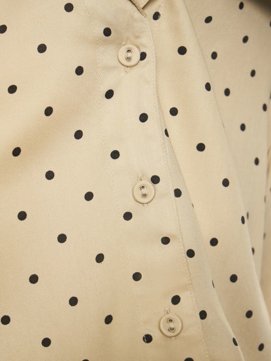 UNDERPROTECTION: Chemise de pyjama en satin Fie Up
