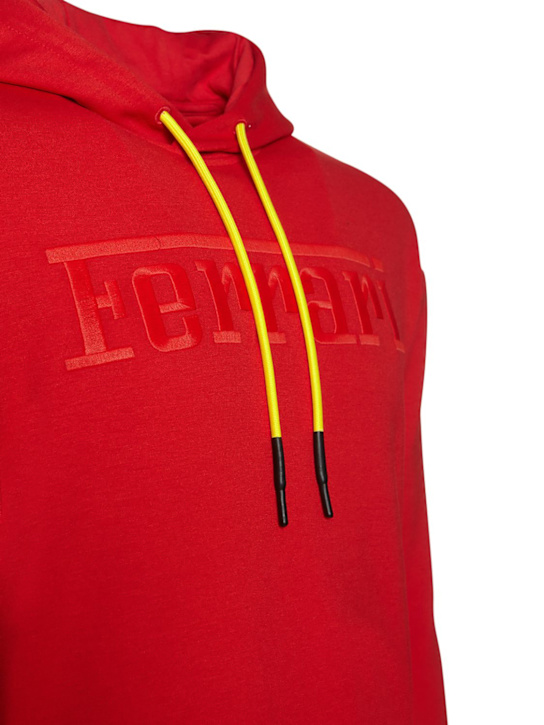 Ferrari: Sudadera de techno con capucha