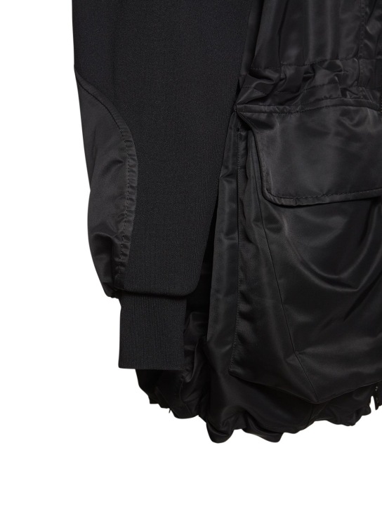 Ferrari: Hooded nylon parka