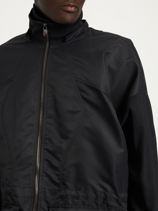 Ferrari: Hooded nylon parka