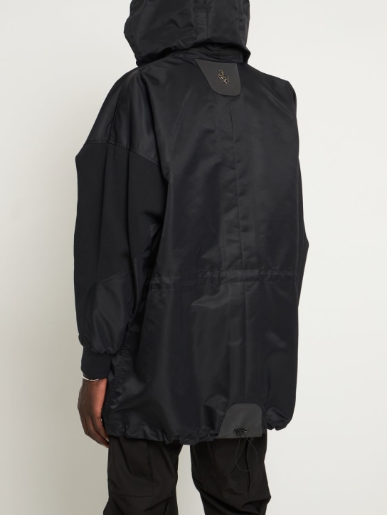 Ferrari: Hooded nylon parka