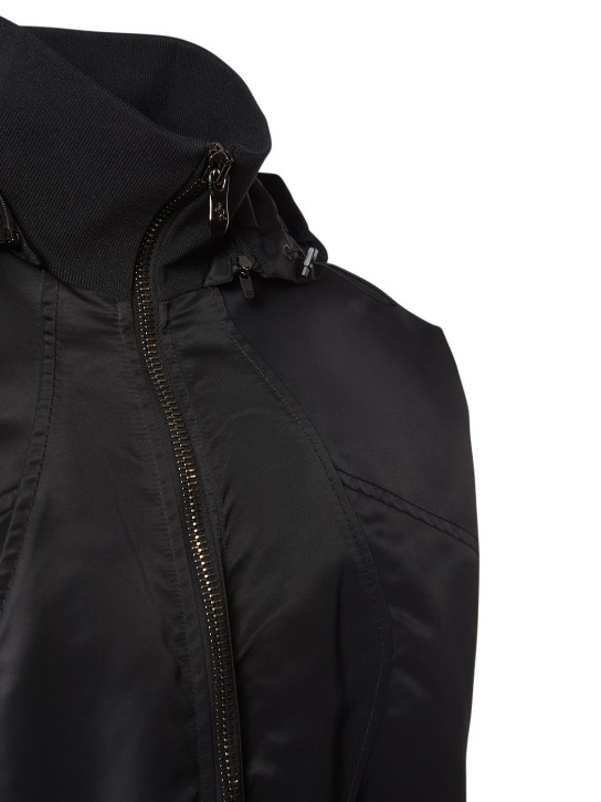 Ferrari: Hooded nylon parka