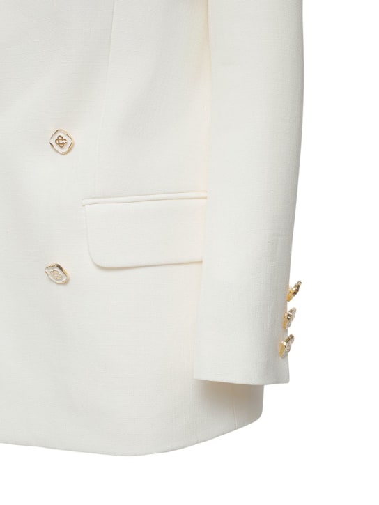 Casablanca: Short Double-Breasted Jacket
