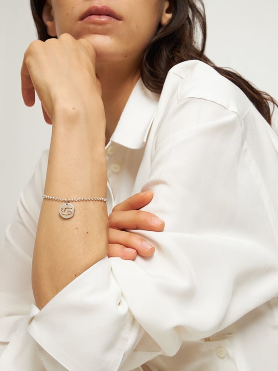 DoDo: 9kt Rose gold & silver Cancer charm