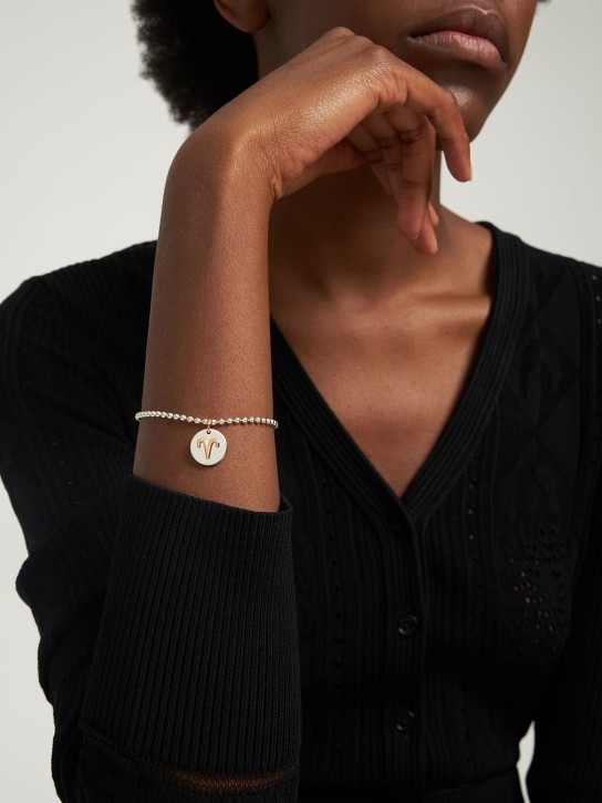 DoDo: 9kt Rose gold & silver Aries charm