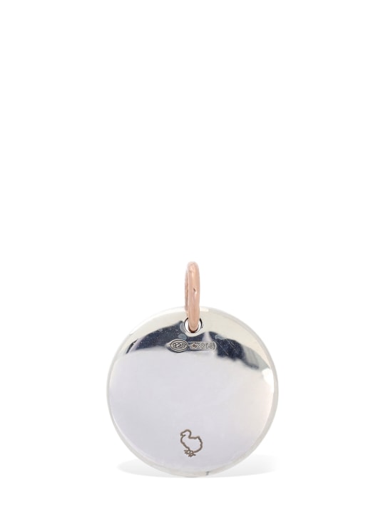 DoDo - 9kt Rose gold & silver Aries charm