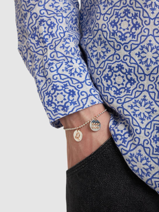 DoDo: 9kt Rose gold & silver Leo charm