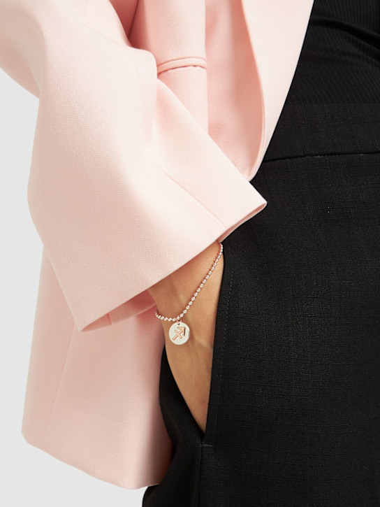 DoDo: 9kt Rose gold & silver Sagittarius charm