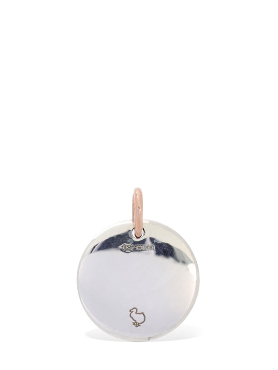 DoDo: 9kt Rose gold & silver Taurus charm