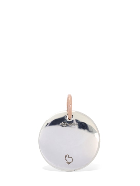 DoDo - 9kt Rose gold & silver Virgo charm