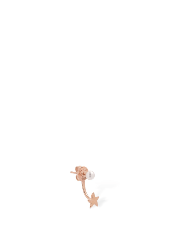 DoDo - 9kt Rose gold Stellina mono earring